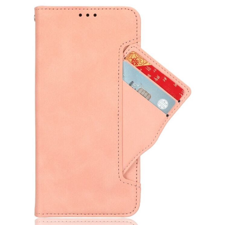 Чехол Deexe Wallet Stand для Realme C63 / C61 / Note 60x - Pink: фото 4 из 7