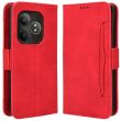 Чехол Deexe Wallet Stand для Realme GT Neo 6 SE / GT 6T / GT 6 - Red (356129R)