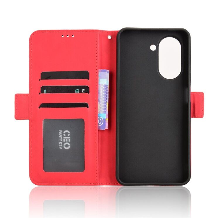 Чехол Deexe Wallet Stand для Xiaomi Redmi A5 (European Version) - Red: фото 6 из 12