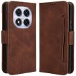 Чехол Deexe Wallet Stand для Xiaomi Redmi Note 14 Pro 5G / Note 14 Pro Plus / Poco X7 - Brown (373141Z)