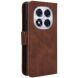 Чехол Deexe Wallet Stand для Xiaomi Redmi Note 14 Pro 5G / Note 14 Pro Plus / Poco X7 - Brown (373141Z). Фото 7 из 7