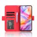 Чехол Deexe Wallet Stand для ZTE Nubia V70 Design - Red (381902R). Фото 3 из 7