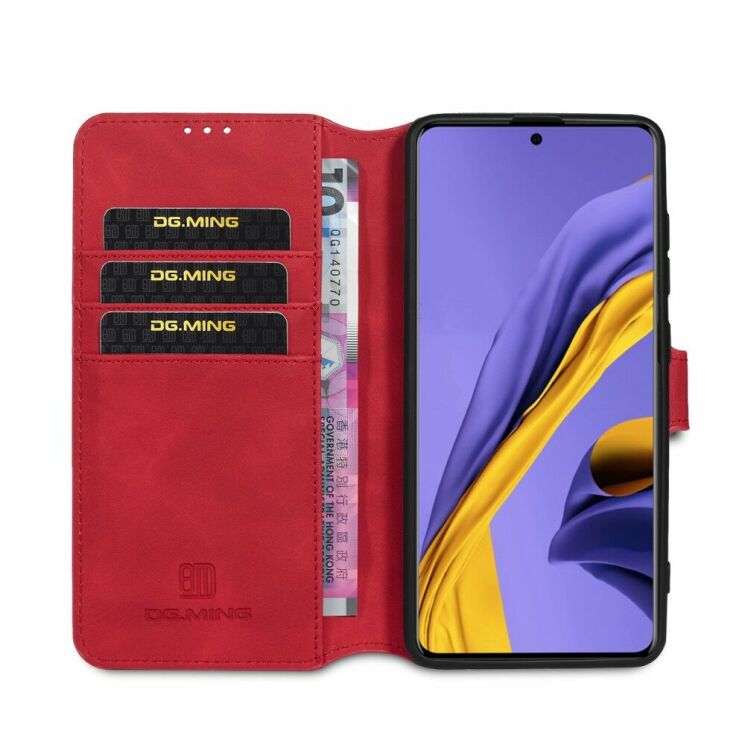 Чохол DG.MING Retro Style для Samsung Galaxy A51 (А515) - Red: фото 4 з 9