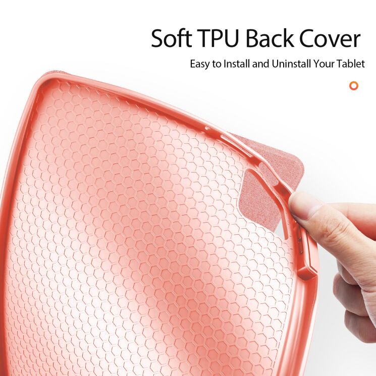 Чохол DUX DUCIS Domo Series для Xiaomi Pad 8 Pro / Pad 8 / Pad 7 Pro / Pad 7 - Pink: фото 11 з 12