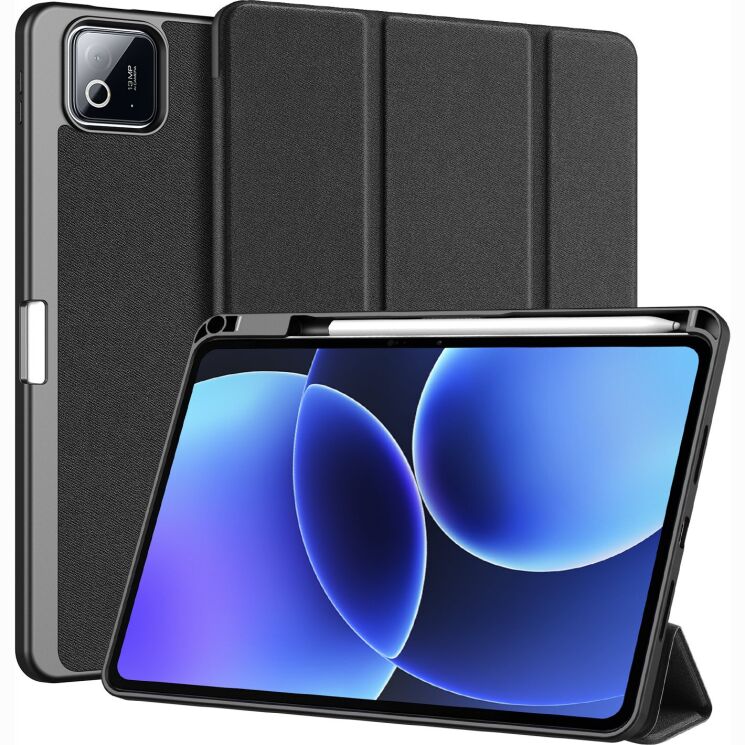 Чехол DUX DUCIS Domo Series для Xiaomi Pad 8 Pro / Pad 8 / Pad 7 Pro / Pad 7 - Black: фото 3 из 12