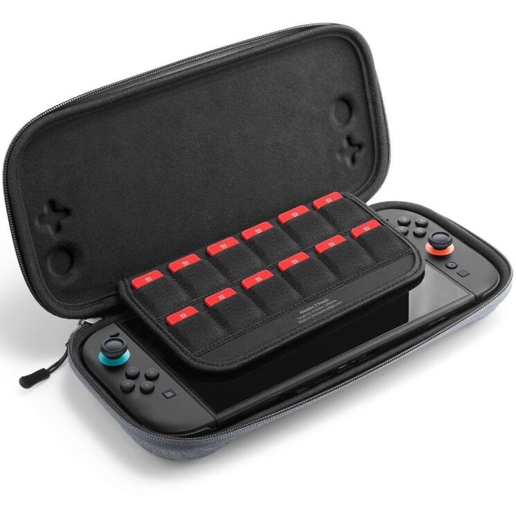 Чохол Klasden Carrying Pouch для Nintendo Switch 2 (AGP10197) - Charcoal Gray: фото 2 з 13