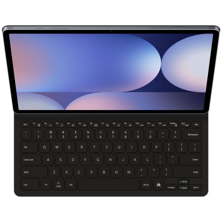 Чохол-клавіатура Book Cover Keyboard Slim для Samsung Galaxy Tab S10 Plus / S9 Plus / S9 FE Plus (EF-DX820UBEGWW) - Black: фото 10 з 12
