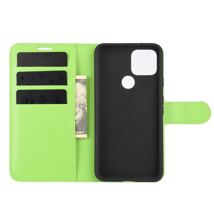 Классический чехол-книжка Deexe Book Type для Google Pixel 4a 5G - Green: фото 3 из 6