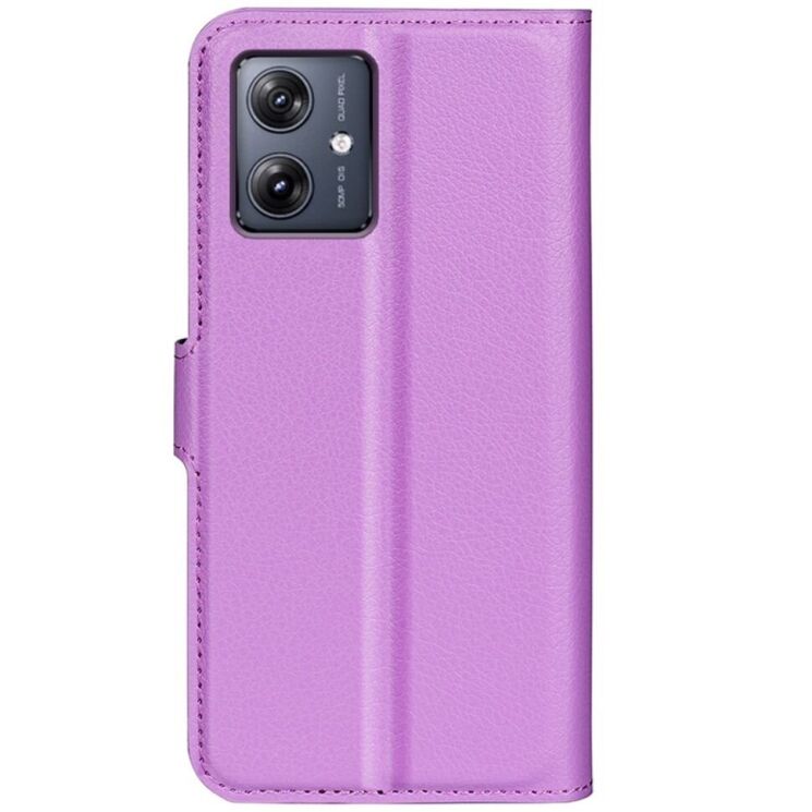Чехол-книжка Deexe Book Type для Motorola Moto G54 / G54 Power - Purple: фото 5 из 6