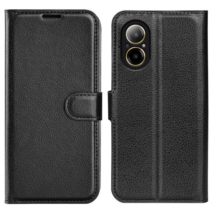 Чехол-книжка Deexe Book Type для Realme C67 - Black: фото 1 из 9