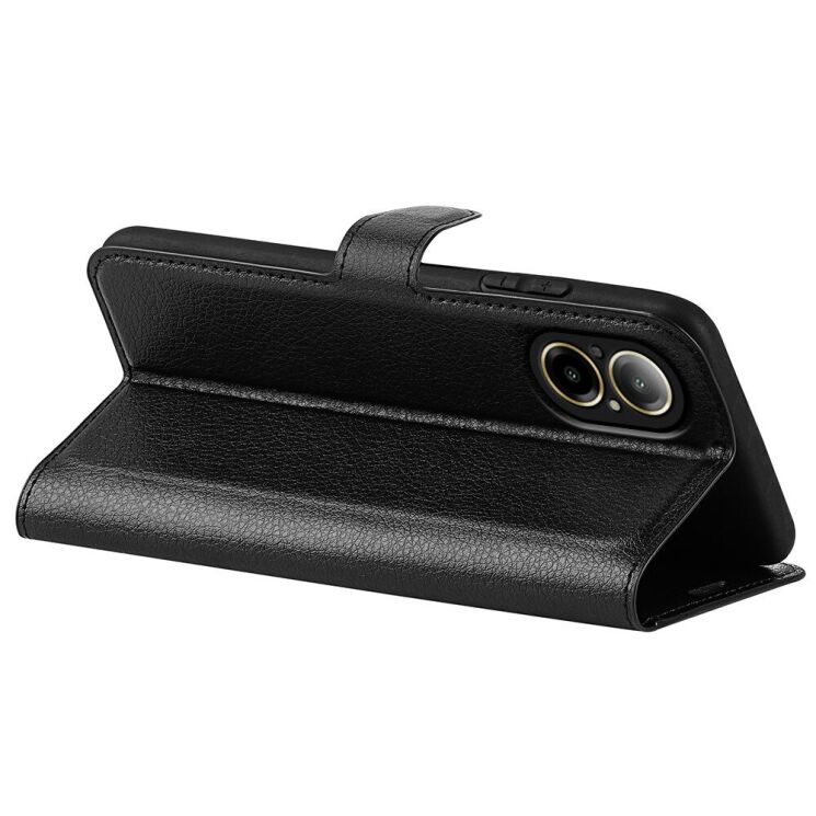 Чехол-книжка Deexe Book Type для Realme C67 - Black: фото 4 из 9