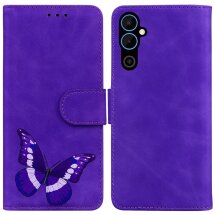 Чехол-книжка Deexe Butterfly Pattern для Tecno Pova Neo 2 (LG6n) - Purple: фото 1 из 8