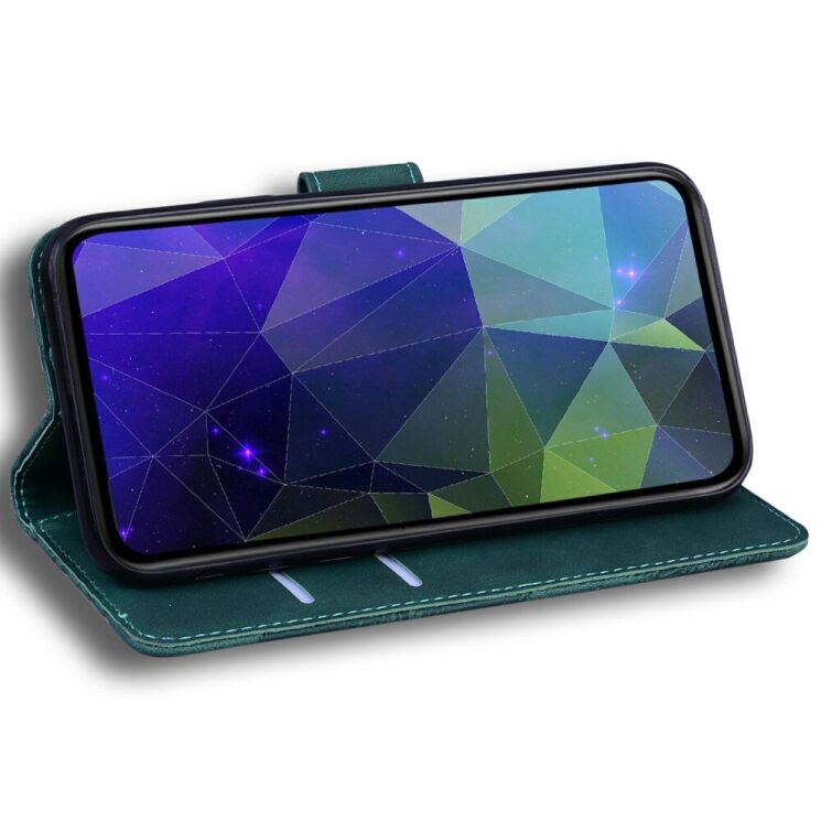 Чехол-книжка Deexe Classic Series для Infinix Smart 9 (X6532) / Hot 50i (X6531) - Green: фото 3 из 7