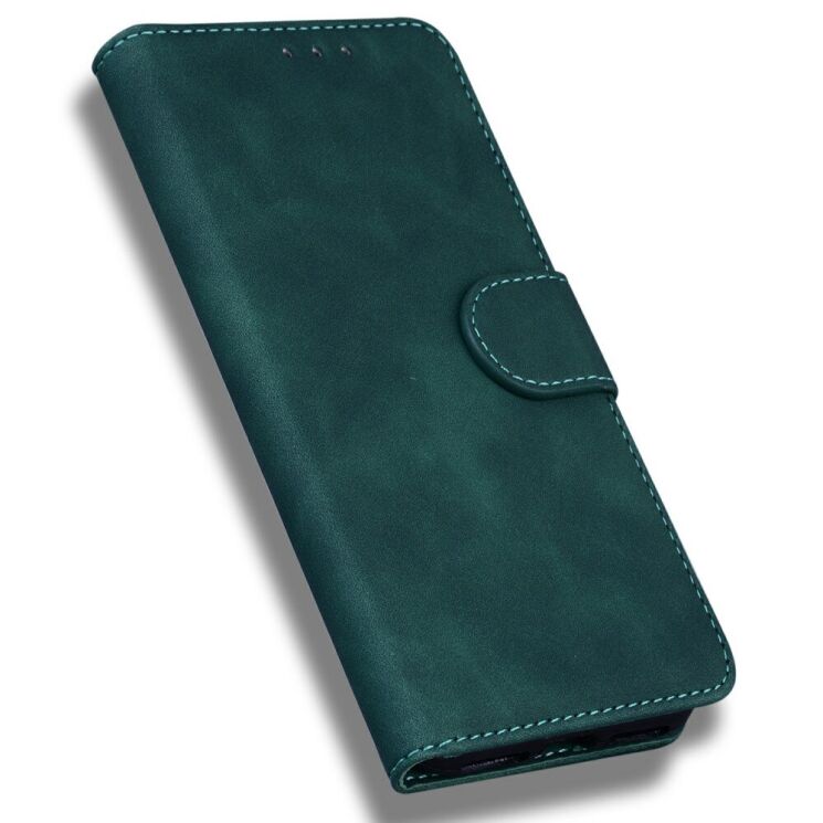 Чехол-книжка Deexe Classic Series для Infinix Smart 9 (X6532) / Hot 50i (X6531) - Green: фото 4 из 7