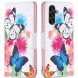 Чохол-книжка Deexe Color Wallet для Samsung Galaxy A56 (A566) - Two Butterflies (372103E). Фото 1 з 7