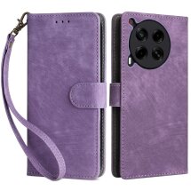 Чехол-книжка Deexe Delta Book для TECNO Camon 30 (CL6) - Purple: фото 1 из 8