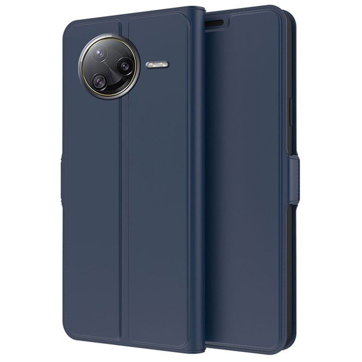 Чохол-книжка Deexe Faro Wallet для Xiaomi Poco F7 Ultra - Blue: фото 1 з 6