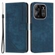 Чехол-книжка Deexe Lines Series для Tecno Spark Go 2023 (BF7) - Sapphire (313913L)