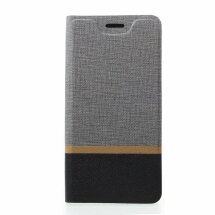 Чохол-книжка Deexe Lines Texture для Xiaomi Mi 9 SE (Special Edition) - Grey: фото 1 з 7