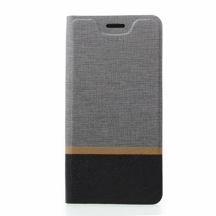 Чохол-книжка Deexe Lines Texture для Xiaomi Mi 9 SE (Special Edition) - Grey: фото 1 з 7