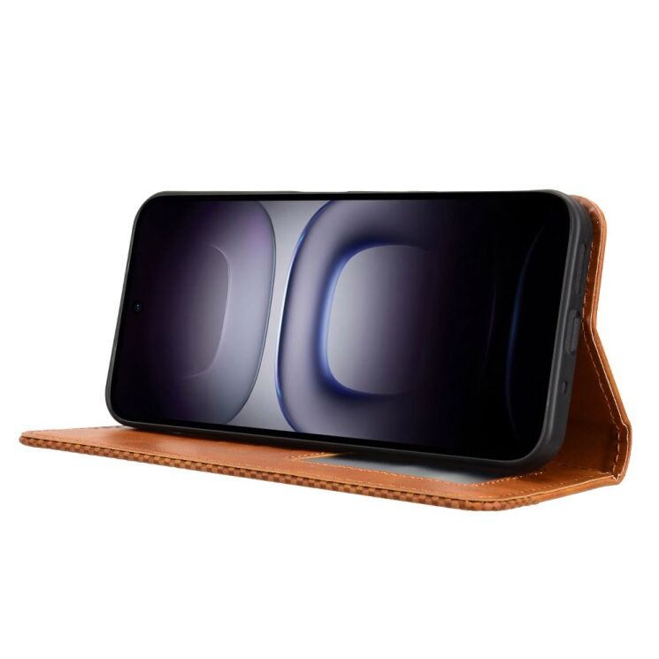 Чохол-книжка Deexe Retro Style для Infinix Hot 70 - Brown: фото 7 з 19