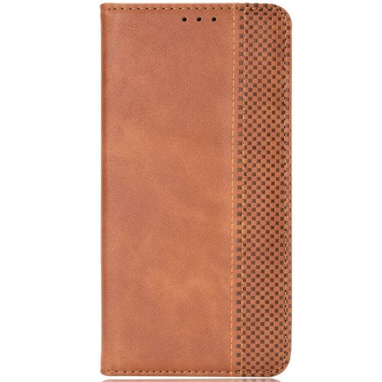 Чохол-книжка Deexe Retro Style для Infinix Hot 70 - Brown: фото 4 з 19