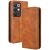 Чехол-книжка Deexe Retro Style для Realme C85 Pro - Brown: фото 1 из 19