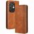 Чохол-книжка Deexe Retro Style для TECNO Camon 50 - Brown: фото 1 з 20