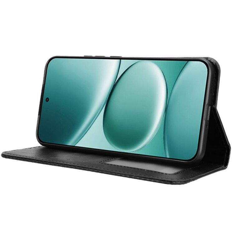 Чохол-книжка Deexe Retro Style для Xiaomi Redmi Note 15 Pro 5G - Black (405013B) Чохол-книжка Deexe Retro Style для Xiaomi Redmi Note 15 Pro 5G - Black: фото 7 з 18