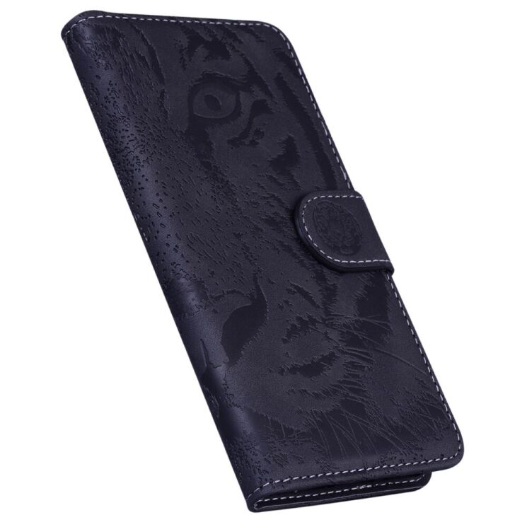 Чохол-книжка Deexe Tiger для Motorola Moto G05 / Moto E15 - Black: фото 4 з 7