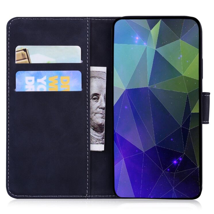 Чохол-книжка Deexe Tiger для Motorola Moto G05 / Moto E15 - Black: фото 2 з 7
