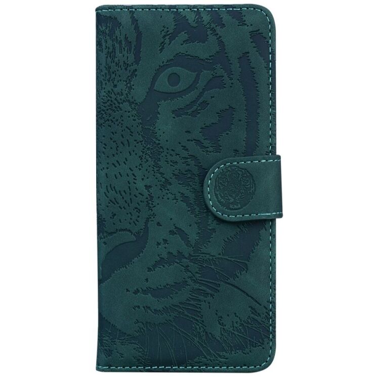 Чехол-книжка Deexe Tiger для Realme C65 - Green: фото 5 из 7