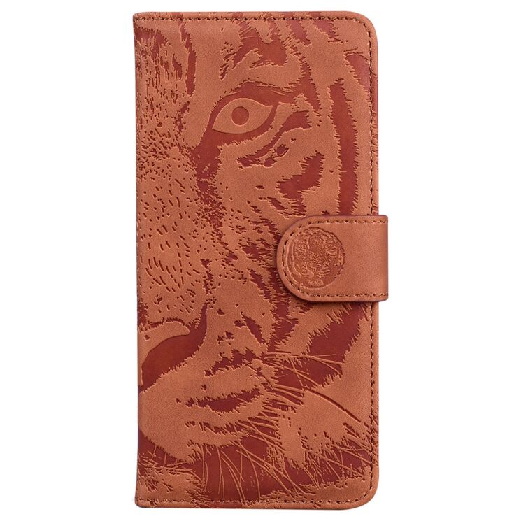 Чехол-книжка Deexe Tiger для Xiaomi Redmi Note 15 Pro 5G - Brown (405023Z) Чехол-книжка Deexe Tiger для Xiaomi Redmi Note 15 Pro 5G - Brown: фото 5 з 7
