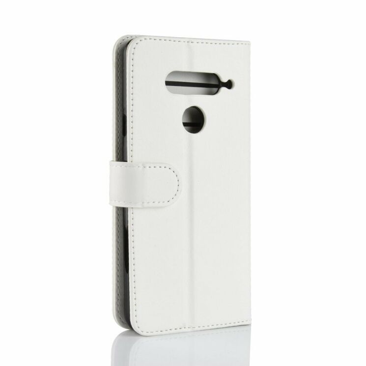 Чехол-книжка Deexe Wallet Style для LG V40 ThinQ - White: фото 7 из 8