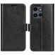 Чехол-книжка Deexe Wallet Style для Motorola Edge 50 Neo - Black (367124B). Фото 1 из 10