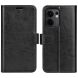 Чехол-книжка Deexe Wallet Style для OPPO Reno 13 F/FS 5G - Black (375706B). Фото 1 из 8