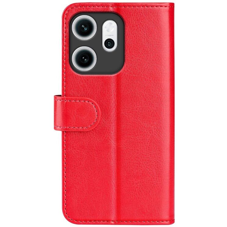 Чохол-книжка Deexe Wallet Style для OPPO Reno 14 F/FS - Red: фото 3 з 8