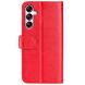 Чохол-книжка Deexe Wallet Style для Samsung Galaxy A34 (A346) - Red (319843R). Фото 5 з 7