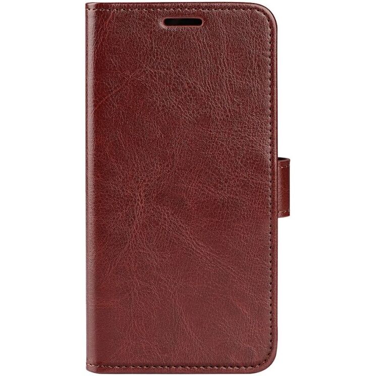 Чехол-книжка Deexe Wallet Style для Samsung Galaxy S25 Edge (S937) - Brown: фото 5 из 9