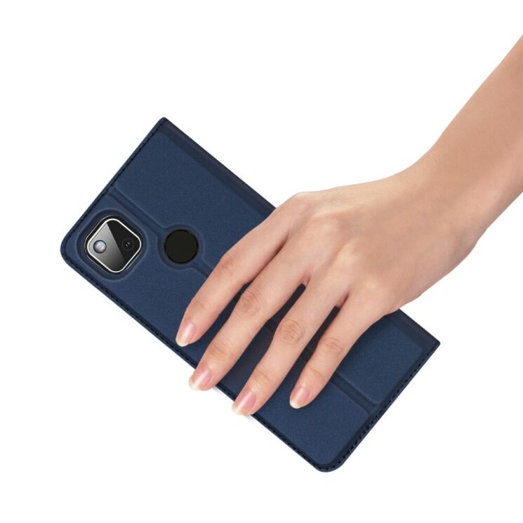 Чехол-книжка DUX DUCIS Skin Pro для Google Pixel 4A - Blue: фото 7 из 16