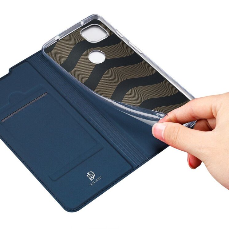 Чехол-книжка DUX DUCIS Skin Pro для Google Pixel 4A - Blue: фото 8 из 16