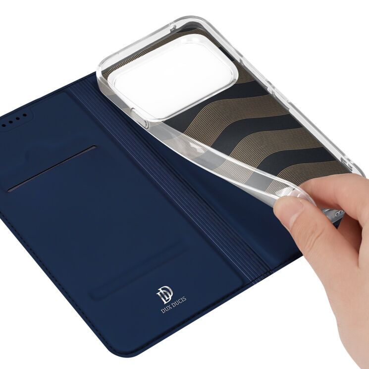 Чехол-книжка DUX DUCIS Skin Pro для Nothing Phone (4a) Pro - Black (411413B) Чехол-книжка DUX DUCIS Skin Pro для Nothing Phone (4a) Pro - Black: фото 9 из 11