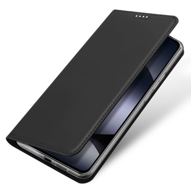 Чехол-книжка DUX DUCIS Skin Pro для Xiaomi Redmi Note 14 4G - Black: фото 2 из 11