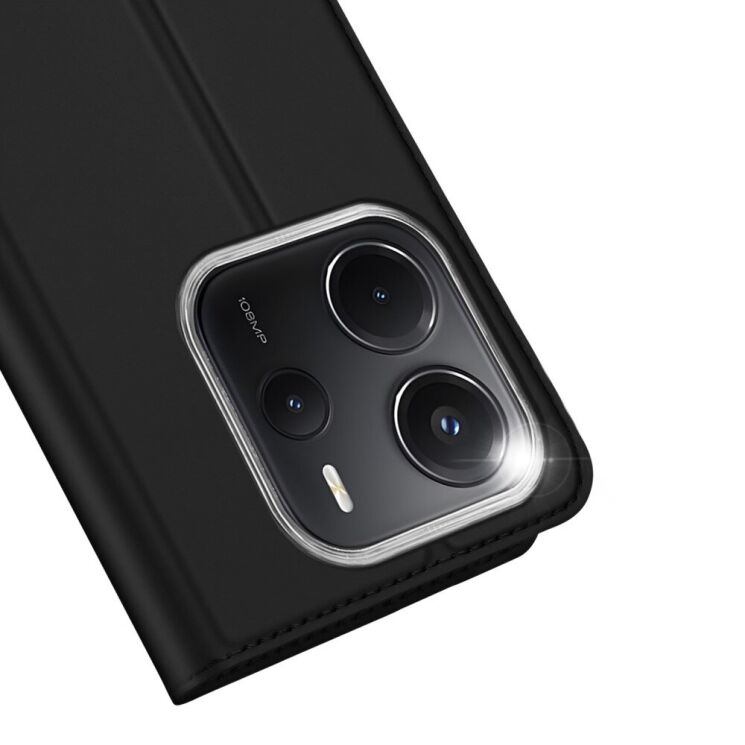 Чехол-книжка DUX DUCIS Skin Pro для Xiaomi Redmi Note 14 4G - Blue: фото 6 из 11