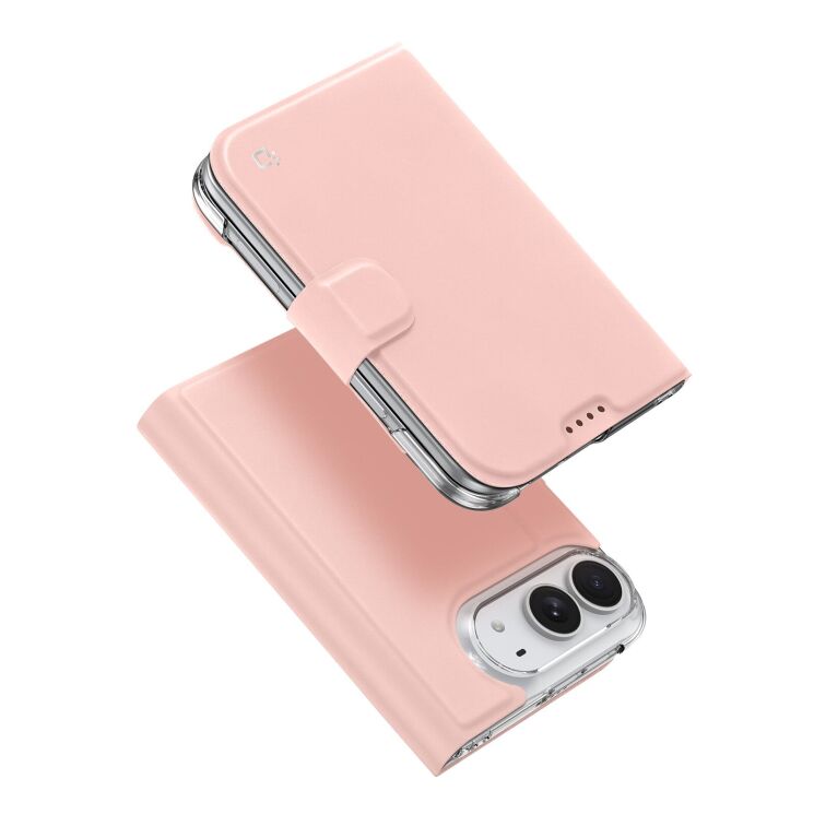 Чохол-книжка DUX DUCIS Skin Pro (FF) для iPhone Duo - Pink: фото 1 з 11