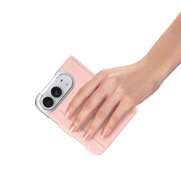 Чохол-книжка DUX DUCIS Skin Pro (FF) для iPhone Duo - Pink: фото 6 з 11