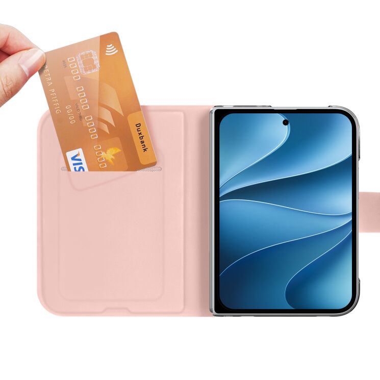 Чохол-книжка DUX DUCIS Skin Pro (FF) для iPhone Duo - Pink: фото 3 з 11
