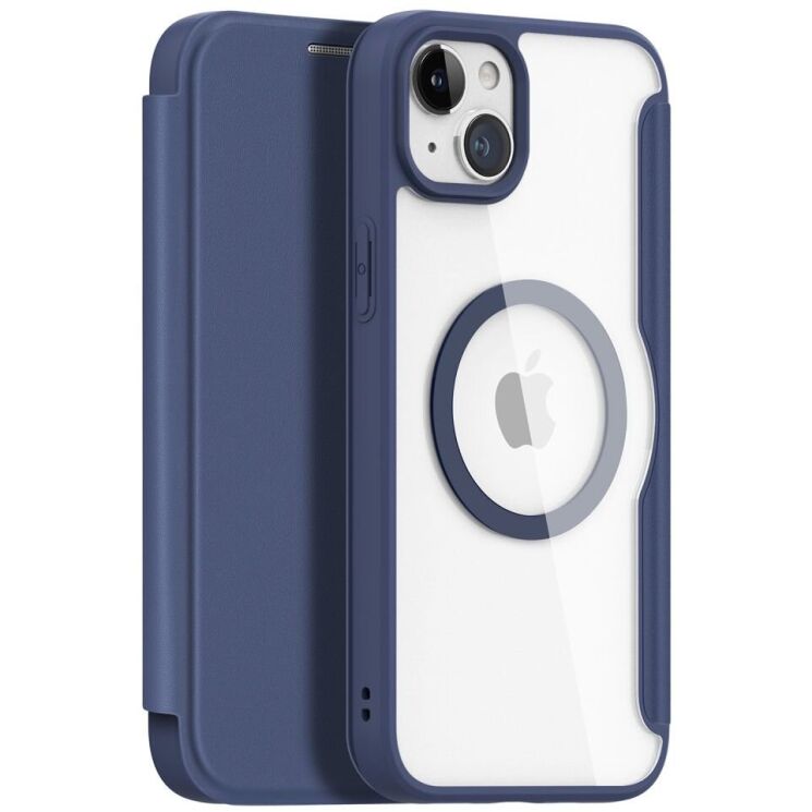Чохол-книжка DUX DUCIS Skin X Pro для Apple iPhone 15 - Blue: фото 1 з 12