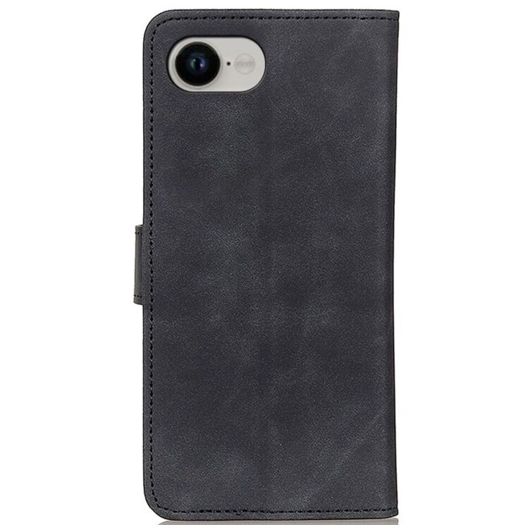 Чехол-книжка KHAZNEH Retro Wallet для Apple iPhone 16e - Black: фото 3 из 8