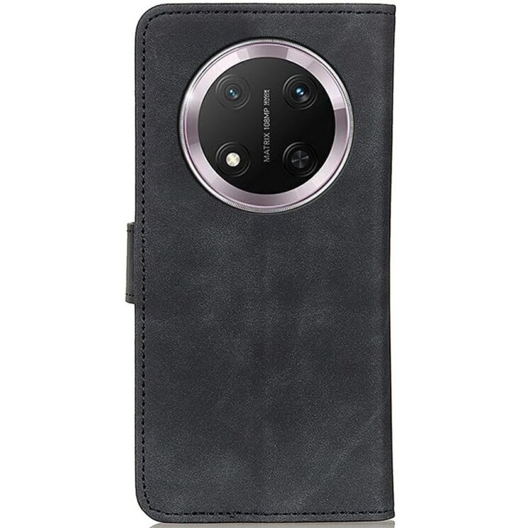Чехол-книжка KHAZNEH Retro Wallet для Honor Magic 7 Lite - Black: фото 5 из 8